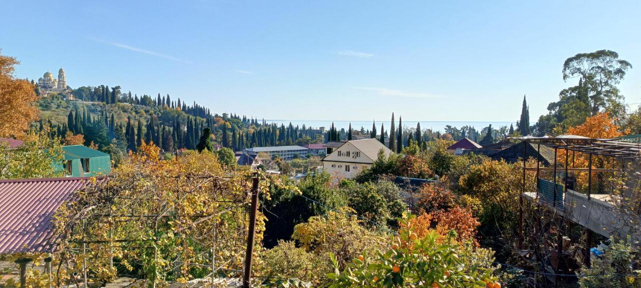 Inzhir Guest House New Athos Εξωτερικό φωτογραφία